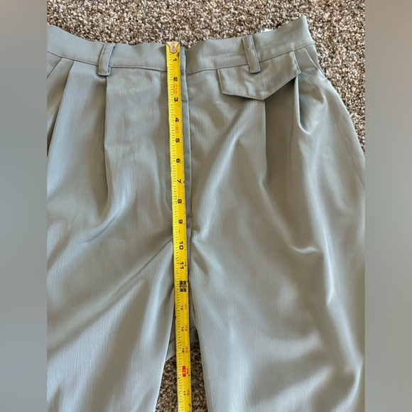 NWT Grey AND NOW THIS Womens Hook And Bar Closure Zippered Wide Leg Pants M - Picture 11 of 13